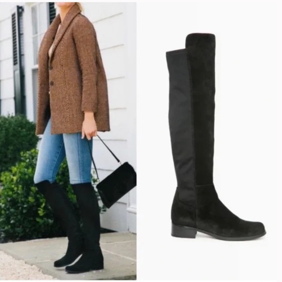 Blondo Shoes - Blondo Over the Knee Waterproof Boot in Black